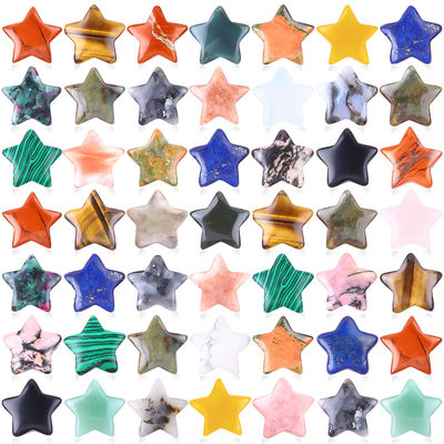 Kalite  Star Gemstone Healing Crystal Star Stone For DIY Jewelry Fabrika