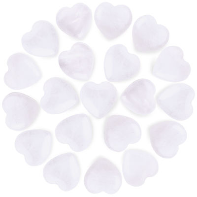 Ornament 0.8' Kalp Şekilli Kristal Kaygı Taşı Manevi İyileşme İçin