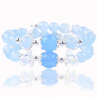 İyileştirici Enerji Kadınların Gemstone Bead Bilezik 4/6/8/10/12mm