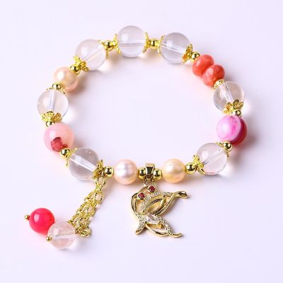 El yapımı Şifa Enerjisi 10mm Mermi Bilezik Gemstone Stretch Bilezik