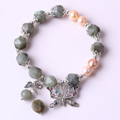 El yapımı Şifa Enerjisi 10mm Mermi Bilezik Gemstone Stretch Bilezik