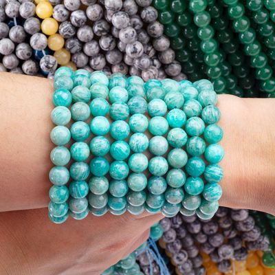 8 mm Tianhe Gemstone İnciler Temizleme Kristal Taş İnciler Mücevher Yapımında
