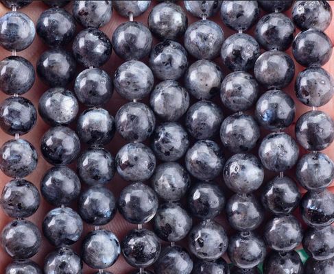Doğal Kristal Gemstone Siyah Labradorit Sıfır Mercekli Dalgalar DIY Mücevher Yapımı için Yarım Değerli Taş