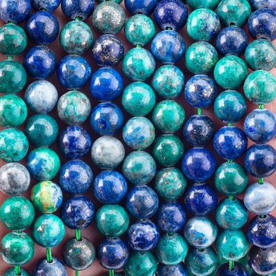 8 mm renkli Lapis Lazuli Gemstone Beads Healing Crystal Stone Beads Mücevher yapımı için