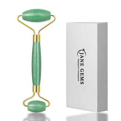 Yüz Masajı % 100 Doğal Kristal Yeşil Aventurine Yüz Yeşim Roleri