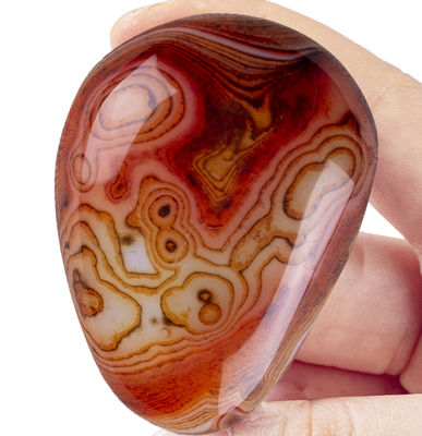 Doğal cilalı Carnelian Palm Stone Carnelian Pocket Gemstone Carnelian Kaygı Taşı Stresden Kurtulmak Ev Dekorasyonu
