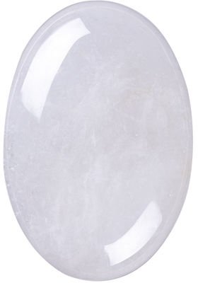 Doğal Açık Kuvars Palmiye Taşı Unisex Oval Açık Kuvars Taşı Reiki Enerji Çakra Meditasyon Anksiyete Serbestleştirici