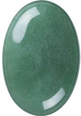 Doğal cilalı yeşil Aventurine Palmiye Taşı Yeşil Aventurine Cep Kaygısı Mücevher Stres azaltma Ev Dekorasyonu