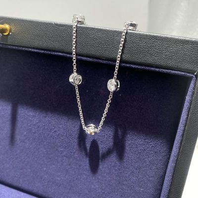 Parlak Yükseltilmiş 925 Sterling Gümüş Moissanite Elmas Bilezik Kadınlar