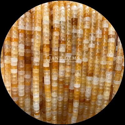 Gemstone Rondelle İnciller Çıkarlı Davul İnciller Mücevher Yapımı için HeShi Şekilli Işıklar