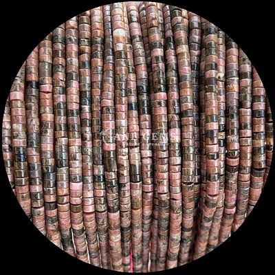Gem Bead Labradorit/Kırmızı Turkuaz/Lapis Lazuli/Unakite Davul Şekli İyileştirici Enerji İçin Sıvı Tüylüler