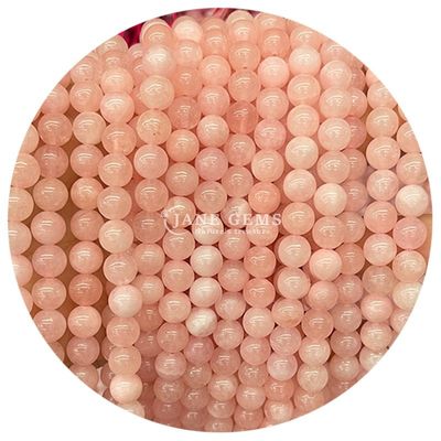Cümle Doğal Kristal Gemstone Yuvarlak Kalsedon Boncukları Yeşim Yuvarlak Yumuşak Boncuk Aksesuarları DIY Bilezik Kolye