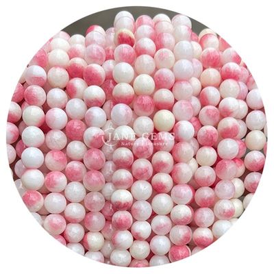 Toptan yuvarlak doğal taş boncuklar yuvarlak gevşek taş boncuklar aksesuarlar 8mm akvamarin gevşek boncuklar DIY mücevher için