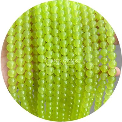 Toptan yuvarlak doğal taş boncuklar yuvarlak gevşek taş boncuklar aksesuarlar 8mm akvamarin gevşek boncuklar DIY mücevher için