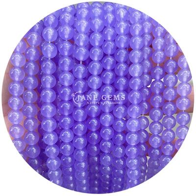 Toptan yuvarlak doğal taş boncuklar yuvarlak gevşek taş boncuklar aksesuarlar 8mm akvamarin gevşek boncuklar DIY mücevher için