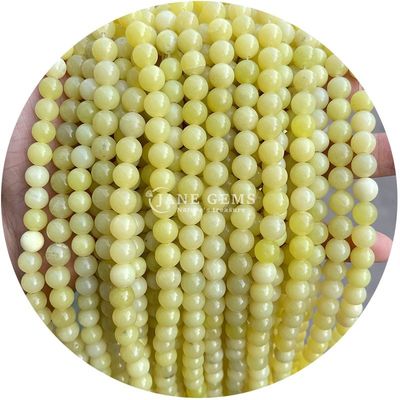 Toptan yuvarlak doğal taş boncuklar yuvarlak gevşek taş boncuklar aksesuarlar 8mm akvamarin gevşek boncuklar DIY mücevher için