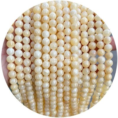 Toptan yuvarlak doğal taş boncuklar yuvarlak gevşek taş boncuklar aksesuarlar 8mm akvamarin gevşek boncuklar DIY mücevher için