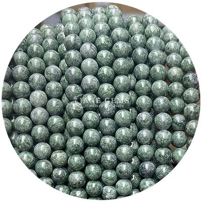Toptan yuvarlak doğal taş boncuklar yuvarlak gevşek taş boncuklar aksesuarlar 8mm akvamarin gevşek boncuklar DIY mücevher için