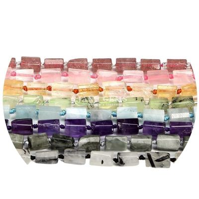 Alışveriş Satışı Doğal Kristal Gemstone Silindir Şekilli Boncuklar Agat Silindir Yabancı Boncuk Aksesuarları DIY Mücevher Yapımı için