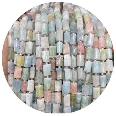 Alışveriş Satışı Doğal Kristal Gemstone Silindir Şekilli Boncuklar Agat Silindir Yabancı Boncuk Aksesuarları DIY Mücevher Yapımı için