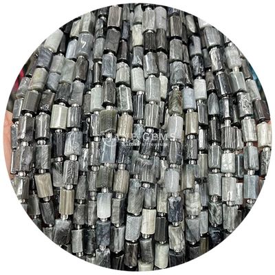 Alışveriş Satışı Doğal Kristal Gemstone Silindir Şekilli Boncuklar Agat Silindir Yabancı Boncuk Aksesuarları DIY Mücevher Yapımı için