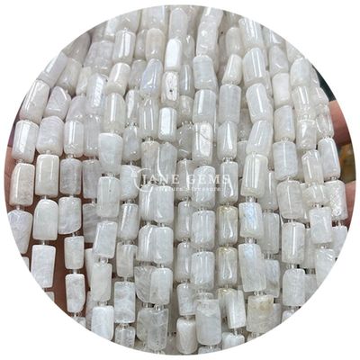 Alışveriş Satışı Doğal Kristal Gemstone Silindir Şekilli Boncuklar Agat Silindir Yabancı Boncuk Aksesuarları DIY Mücevher Yapımı için
