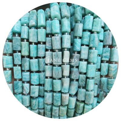 Alışveriş Satışı Doğal Kristal Gemstone Silindir Şekilli Boncuklar Agat Silindir Yabancı Boncuk Aksesuarları DIY Mücevher Yapımı için