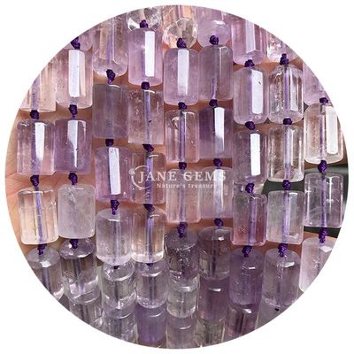 Alışveriş Satışı Doğal Kristal Gemstone Silindir Şekilli Boncuklar Agat Silindir Yabancı Boncuk Aksesuarları DIY Mücevher Yapımı için