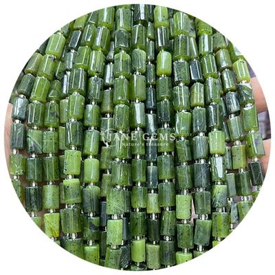 Alışveriş Satışı Doğal Kristal Gemstone Silindir Şekilli Boncuklar Agat Silindir Yabancı Boncuk Aksesuarları DIY Mücevher Yapımı için