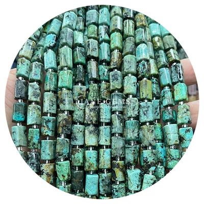 Alışveriş Satışı Doğal Kristal Gemstone Silindir Şekilli Boncuklar Agat Silindir Yabancı Boncuk Aksesuarları DIY Mücevher Yapımı için