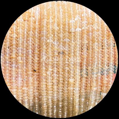 Taşlar İnce Özel Boyut Rondelle Abacus Şekli Gemstone Çılgın Agate Aquamarine Mücevher Yapımı için gevşek inciler