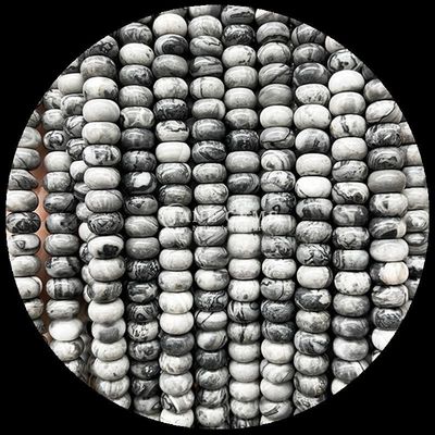 Özel Boyutlu Taşlar Mermer Rondelle Abacus Şekli Taş Karnelian Açık Kuvars Yüzeysel Kuyruk Yapımında