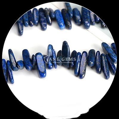 Doğal değerli taş Düzensiz Diş Şekli Lapis Lazuli Karnelian Çip Çakıl DIY Mücevher Yapımı için gevşek boncuk telleri