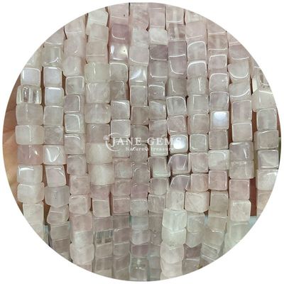 Alışveriş Alışveriş Doğal Kristal Gemstone Kare Şekilli Mercekler Küp Sıfır Taş Mercek Aksesuarları Mücevherler İçin Küp Mercek Aralıkları