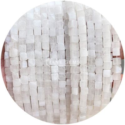 Alışveriş Alışveriş Doğal Kristal Gemstone Kare Şekilli Mercekler Küp Sıfır Taş Mercek Aksesuarları Mücevherler İçin Küp Mercek Aralıkları