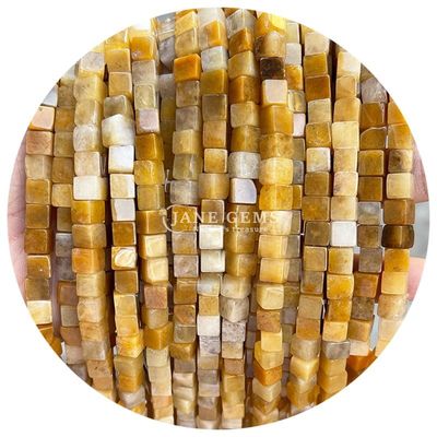 Alışveriş Alışveriş Doğal Kristal Gemstone Kare Şekilli Mercekler Küp Sıfır Taş Mercek Aksesuarları Mücevherler İçin Küp Mercek Aralıkları