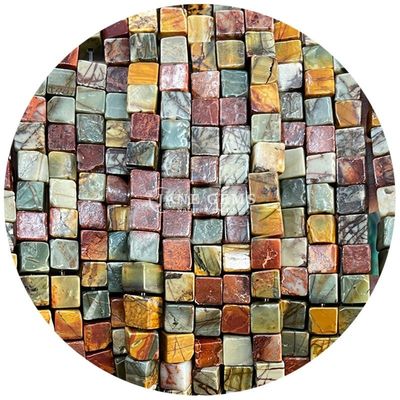 Alışveriş Alışveriş Doğal Kristal Gemstone Kare Agat Boncuklar Küp Sıfır Turkuaz Boncuk Aksesuarları Mücevher Yapımı için Aralıklar
