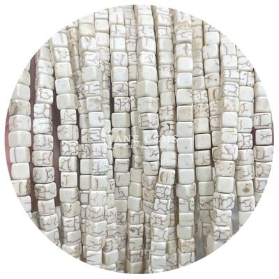 Alışveriş Alışveriş Doğal Kristal Gemstone Kare Agat Boncuklar Küp Sıfır Turkuaz Boncuk Aksesuarları Mücevher Yapımı için Aralıklar