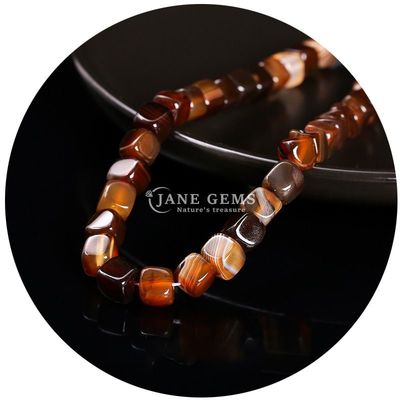 Alışveriş Alışveriş Doğal Kristal Gemstone Kare Agat Boncuklar Küp Sıfır Turkuaz Boncuk Aksesuarları Mücevher Yapımı için Aralıklar