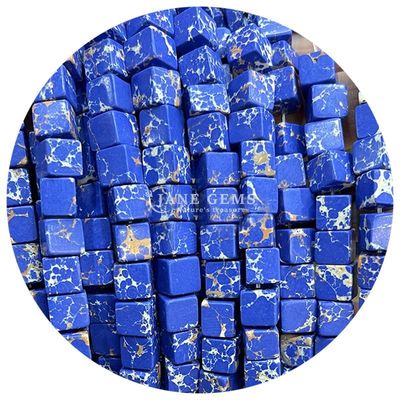 Alışveriş Alışveriş Doğal Kristal Gemstone Kare Agat Boncuklar Küp Sıfır Turkuaz Boncuk Aksesuarları Mücevher Yapımı için Aralıklar