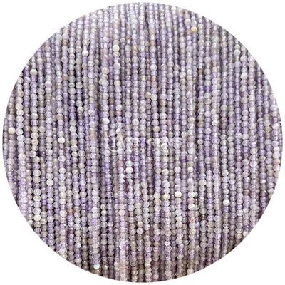 Değerli değerli taşlar İnce Doğal Kristal Yüzlü Yuvarlak Şekil Küçük Lapis Lazuli Ametist Bilezikler için gevşek inciler