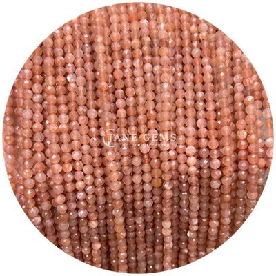Gem Bead Doğal Kristal Yüzlü Yuvarlak Şekil Küçük Beyaz Yeşim Hurlite Bilezikler için gevşek boncuk telleri