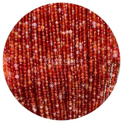 Gem Bead Doğal Kristal Yüzlü Yuvarlak Şekil Küçük Beyaz Yeşim Hurlite Bilezikler için gevşek boncuk telleri