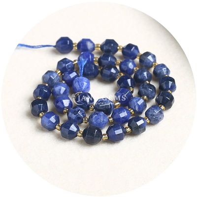 Cümle Doğal Kristal Gemstone Zeytinyağı Şekilli Boncuklar Yüzlü Boş Taş Boncuk Aksesuarları Rombus Boncuk Aralıklandırıcı