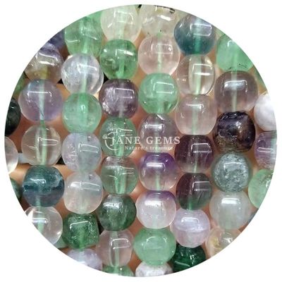 Cümle Doğal Kristal Gemstone Zeytinyağı Şekilli Boncuklar Yüzlü Boş Taş Boncuk Aksesuarları Rombus Boncuk Aralıklandırıcı