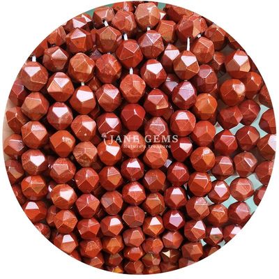 Alışveriş Alışveriş Doğal Kristal Gemstone Yüzlü İnciler Yüzlü Kayalık Taş İncil Aksesuarları Mücevherler için Rombus İncil Aralıklandırıcı