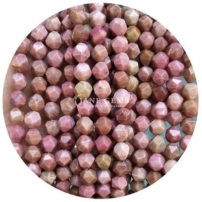 Alışveriş Alışveriş Doğal Kristal Gemstone Yüzlü İnciler Yüzlü Kayalık Taş İncil Aksesuarları Mücevherler için Rombus İncil Aralıklandırıcı