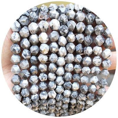 Alışveriş Alışveriş Doğal Kristal Gemstone Yüzlü İnciler Yüzlü Kayalık Taş İncil Aksesuarları Mücevherler için Rombus İncil Aralıklandırıcı
