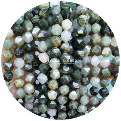 Alışveriş Alışveriş Doğal Kristal Gemstone Yüzlü İnciler Yüzlü Kayalık Taş İncil Aksesuarları Mücevherler için Rombus İncil Aralıklandırıcı