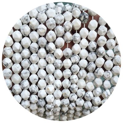Alışveriş Alışveriş Doğal Kristal Gemstone Yüzlü İnciler Yüzlü Kayalık Taş İncil Aksesuarları Mücevherler için Rombus İncil Aralıklandırıcı
